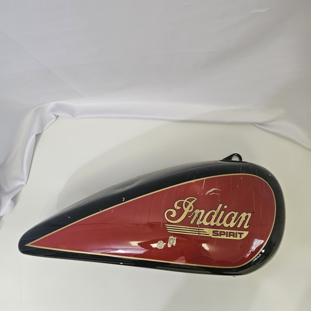 Indian Motorcycle Gas Tank Right Side Dented. Best Used For Display Art Mancave
